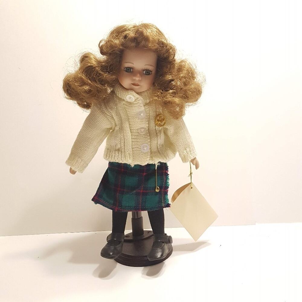 Ashford doll collection Criona 12" tall curly hair